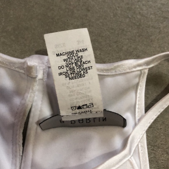 Black Satin and White Lace Cocktail Dress - Picture 9 of 10